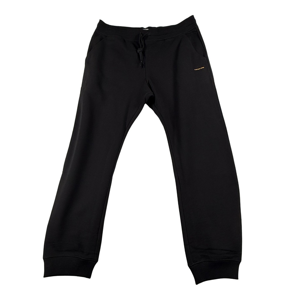 NWT G-Star Raw Core Sweat Pants Men's XL Black‎ Jogger Sweatpants Drawstring